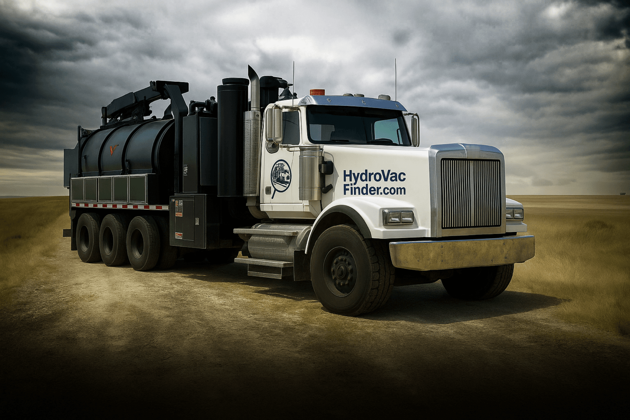 HydroVacFinder hydro vac truck