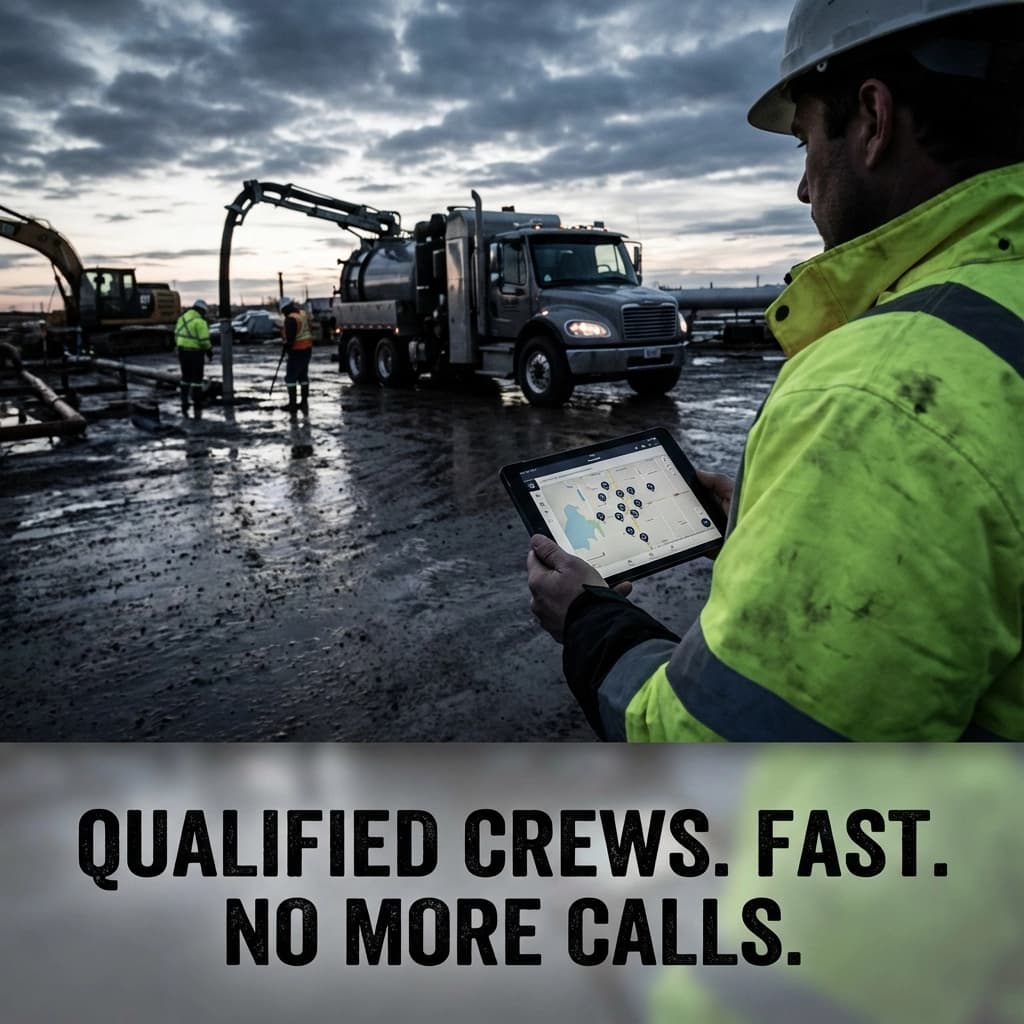 How to Find Qualified Hydro Vac Crews in Under 5 Minutes (No More Endless Phone Calls)