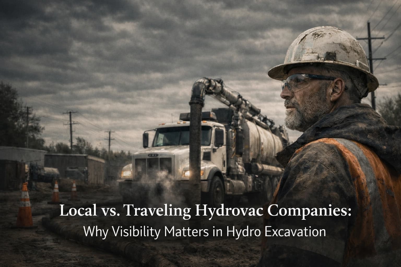 # Local vs. Traveling Hydrovac Companies: Why Visibility Matters in Hydro Excavation